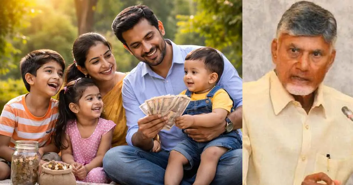 Andhra Pradesh Announces ₹25,000 Incentive for Second and Third Child