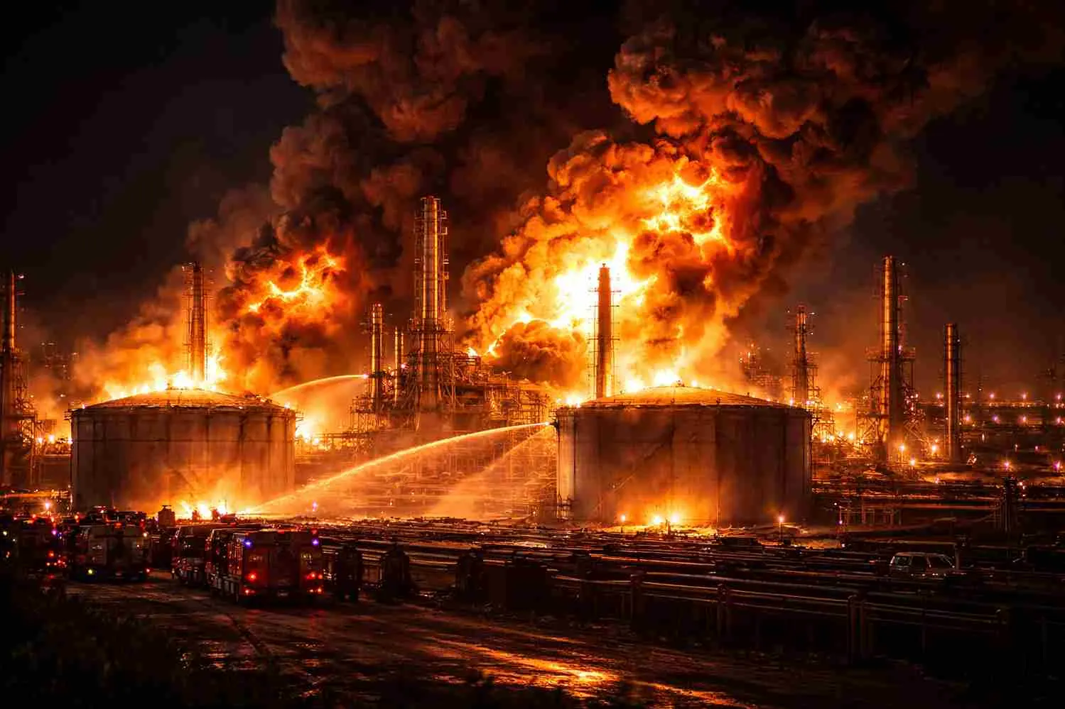 Israel Launches Heavy Strikes on Iran, Five Oil Facilities Destroyed