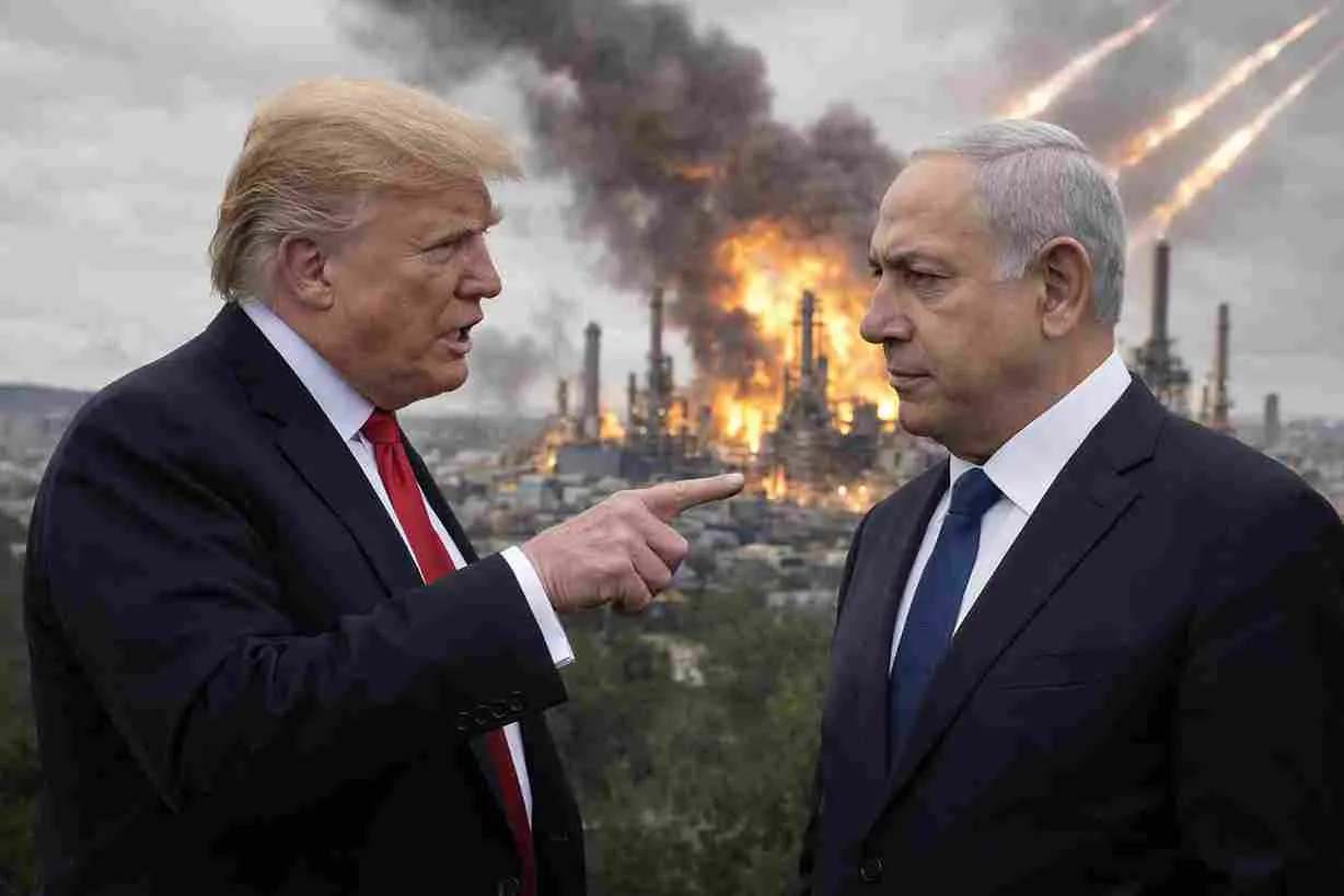 Trump Warns Netanyahu Over Attacks on Iran Energy Sites