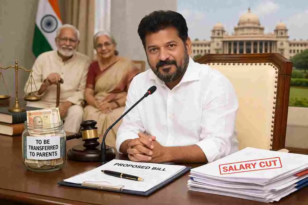 Salary Cut for Neglecting Parents: Telangana Govt Considers New Proposal