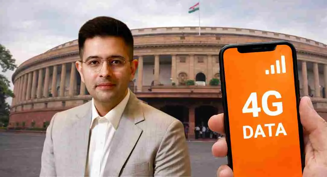 Raghav Chadha Demands Data Rollover, Seeks Consumer-Friendly Telecom Reforms