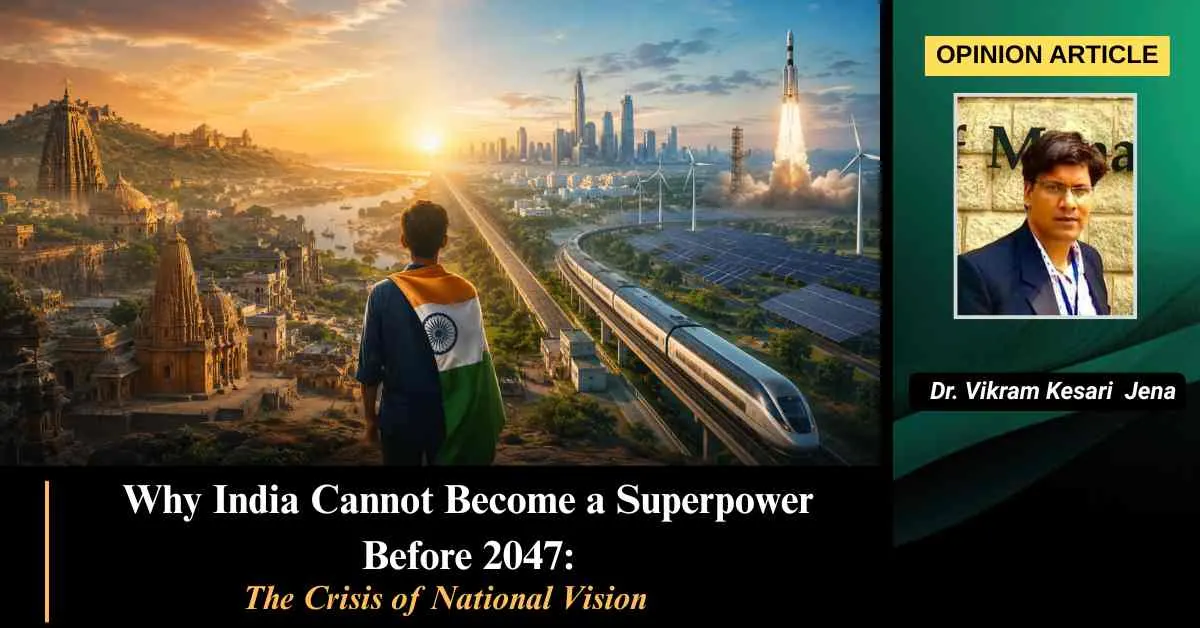 Why India Cannot Become a Superpower Before 2047: The Crisis of National Vision