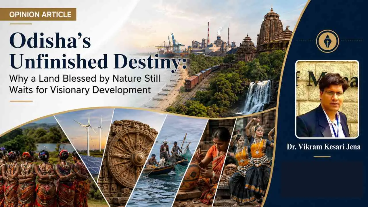 Odisha's Unfinished Destiny: Why a Land Blessed by Nature Still Waits for Visionary Development