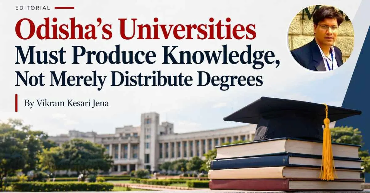 Odisha’s Universities Must Produce Knowledge, Not Merely Distribute Degrees
